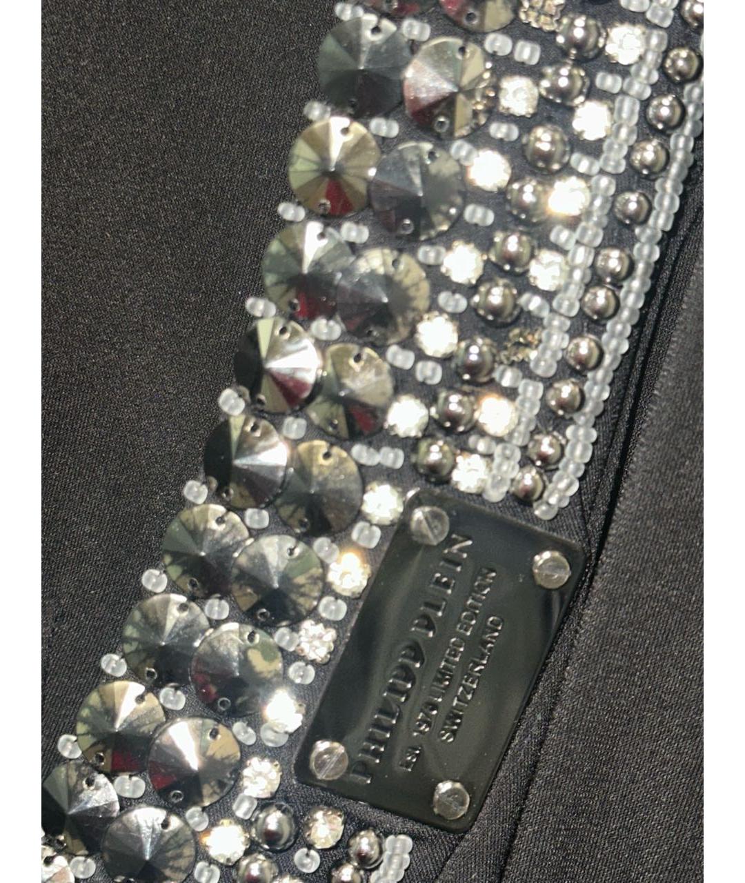 PHILIPP PLEIN Черное вечернее платье, фото 5