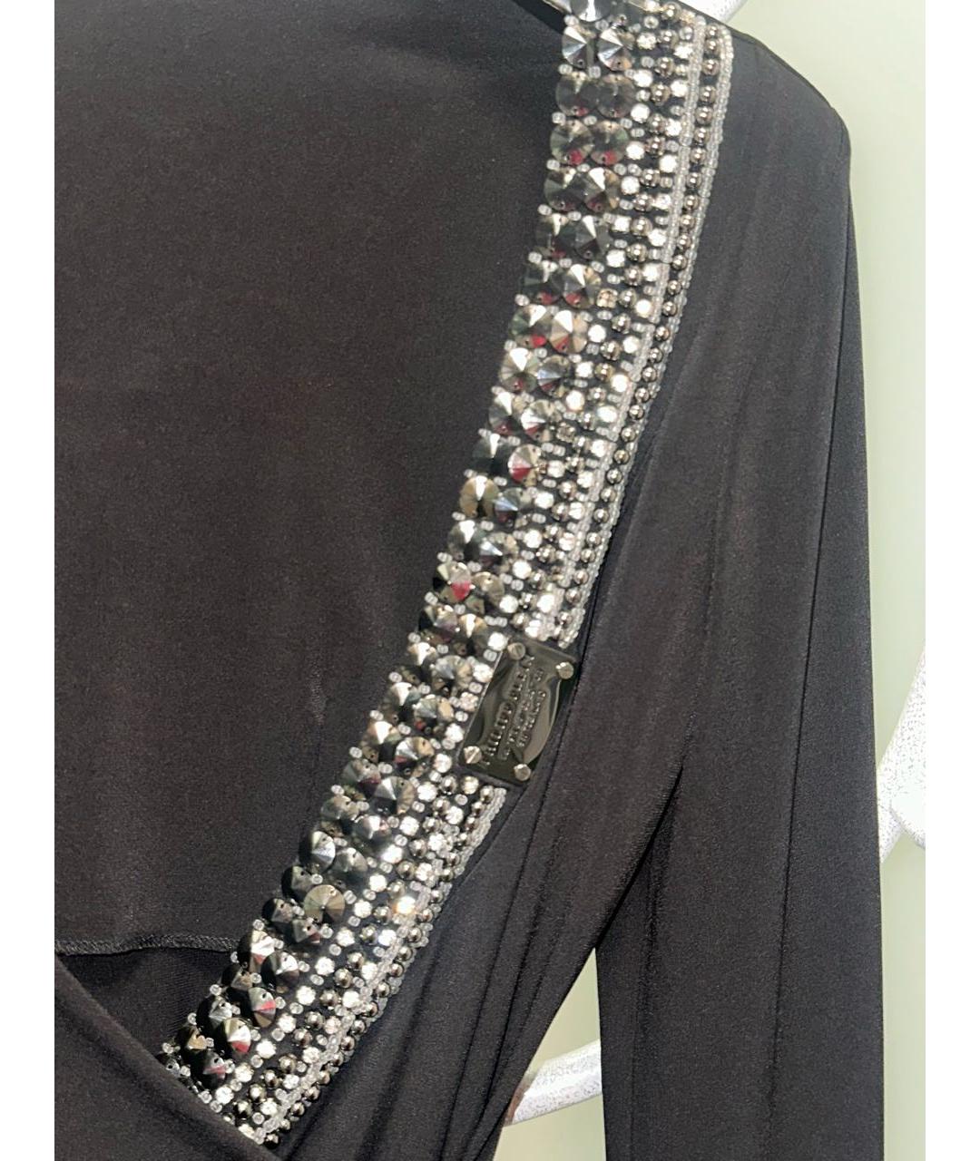 PHILIPP PLEIN Черное вечернее платье, фото 3