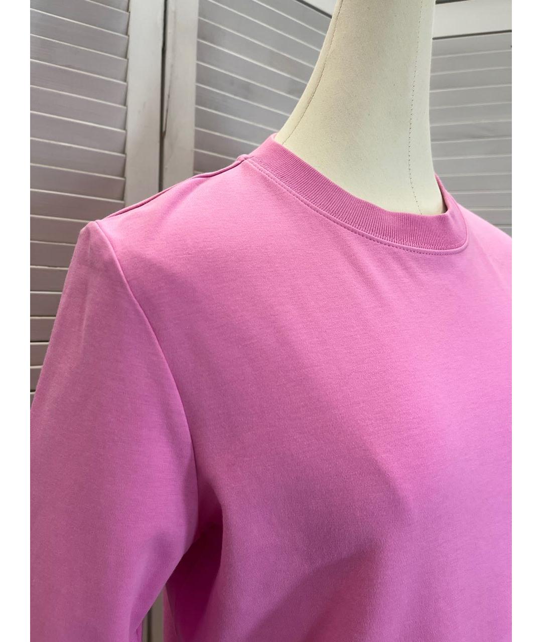 COS Розовый хлопковый джемпер / свитер, фото 8