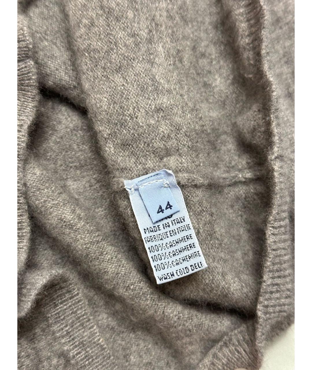 MALO Серый кашемировый джемпер / свитер, фото 6