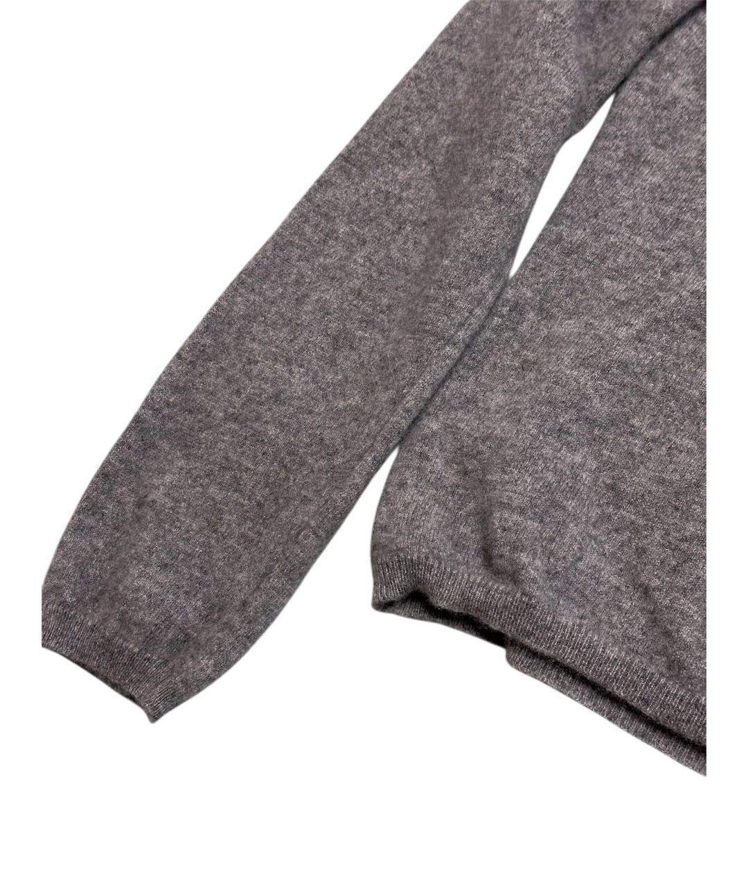 MALO Серый кашемировый джемпер / свитер, фото 5