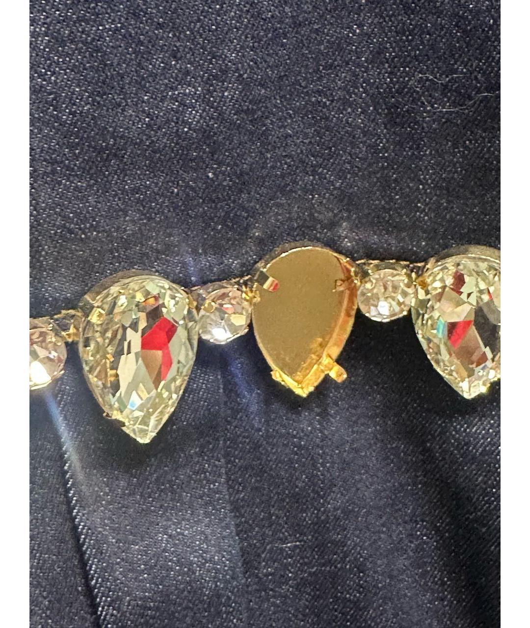 DOLCE&GABBANA Синий деним костюм с брюками, фото 8