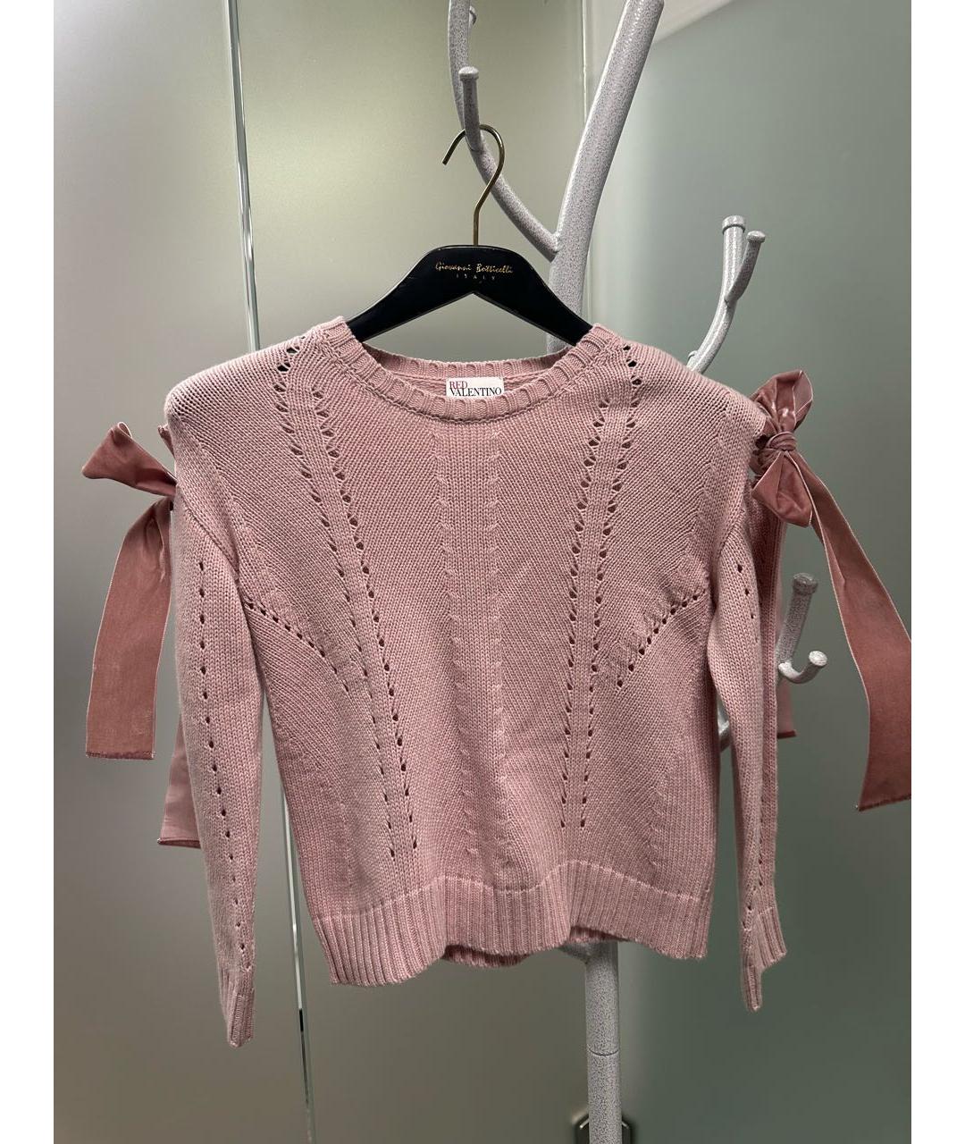 RED VALENTINO Розовая блузы, фото 5