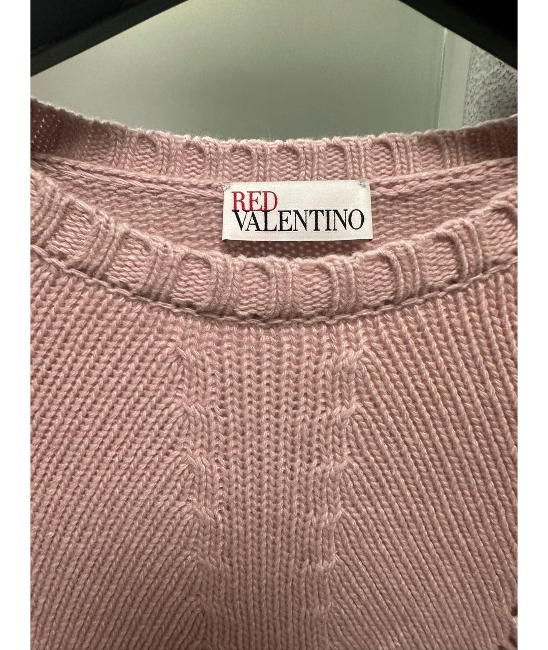 RED VALENTINO Розовая блузы, фото 3