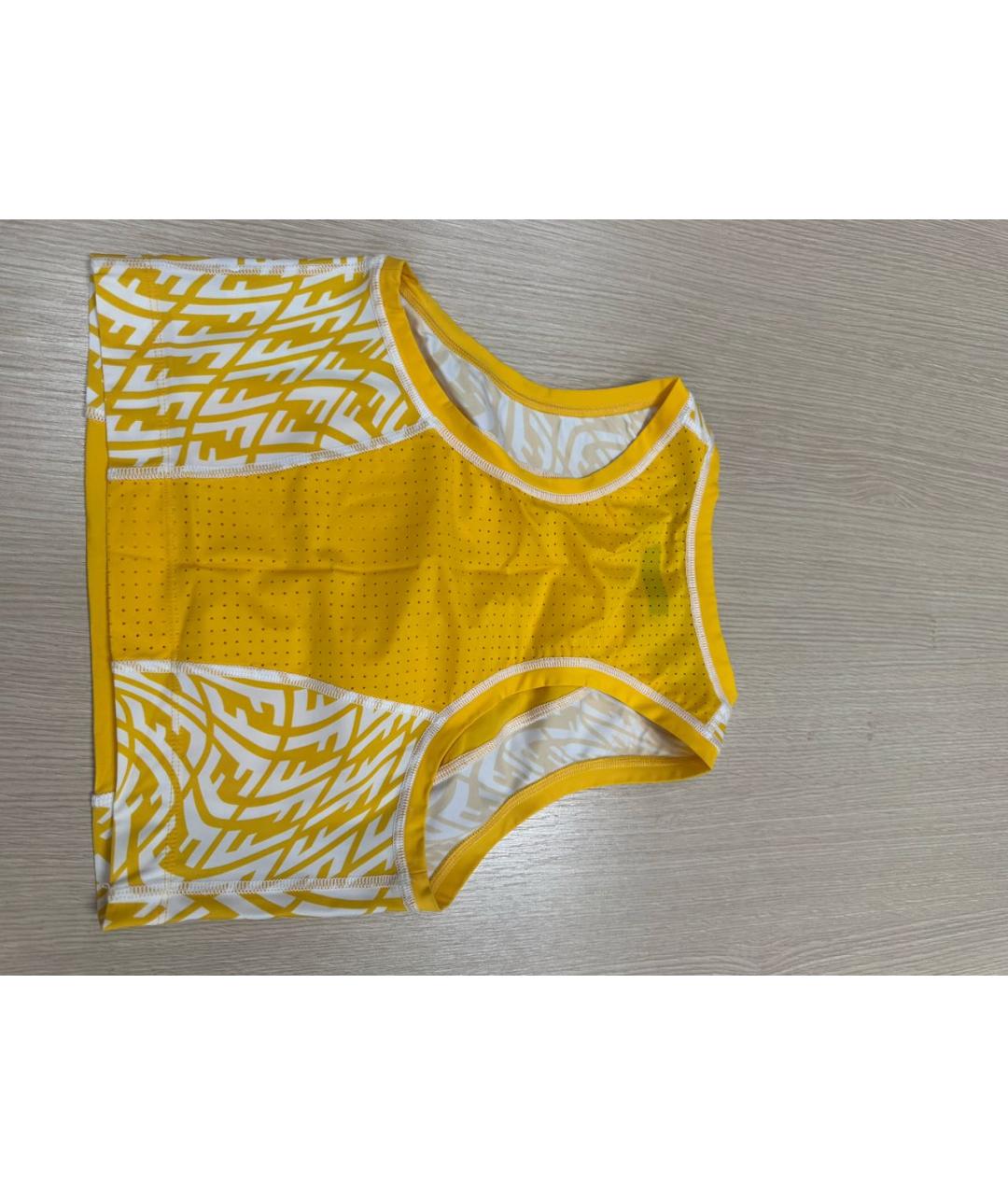 FENDI Желтый спортивные костюмы, фото 4