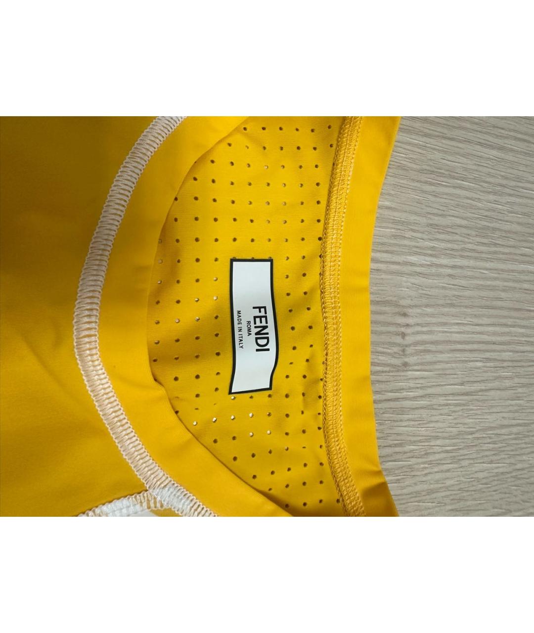 FENDI Желтый спортивные костюмы, фото 3