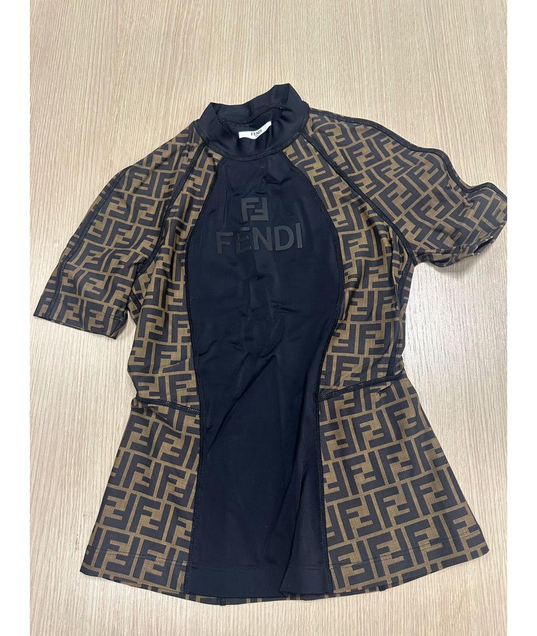 FENDI Коричневый спортивные костюмы, фото 6