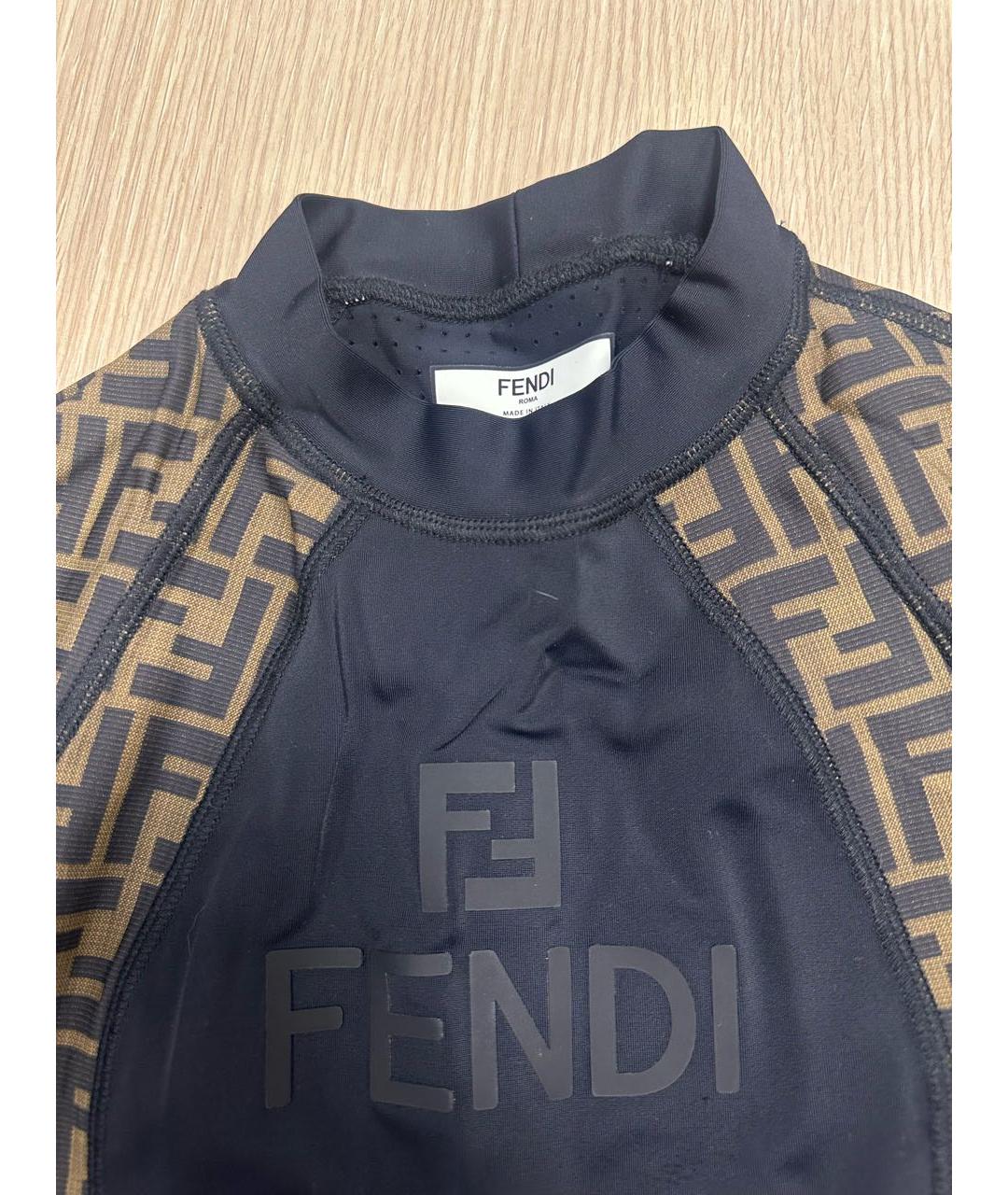 FENDI Коричневый спортивные костюмы, фото 3