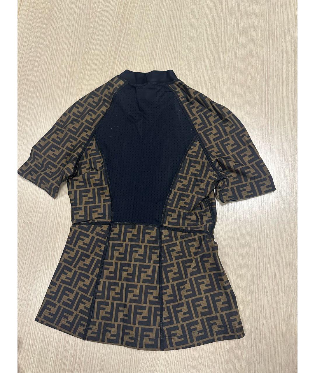 FENDI Коричневый спортивные костюмы, фото 4