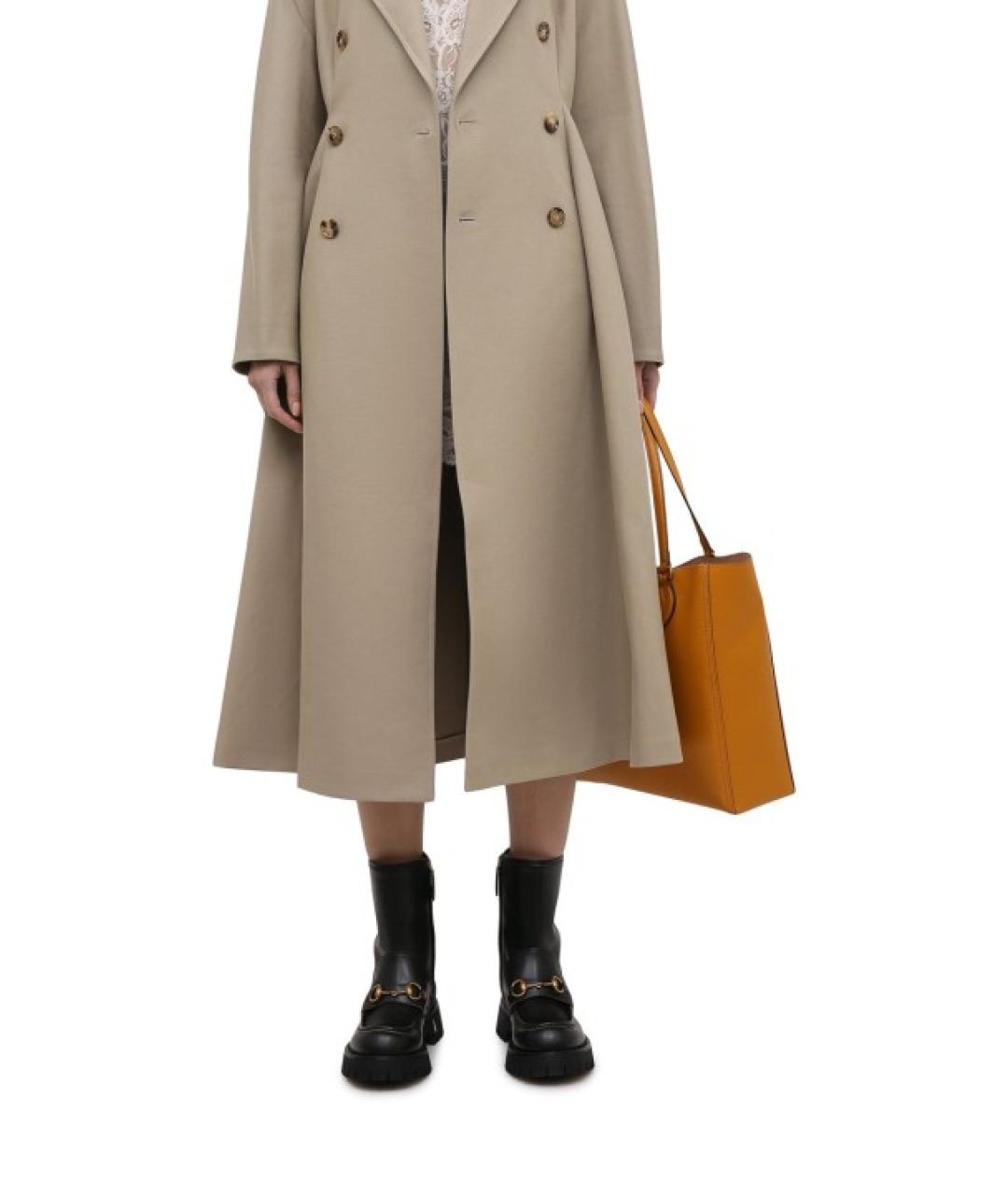 GUCCI Черные кожаные полусапоги, фото 5