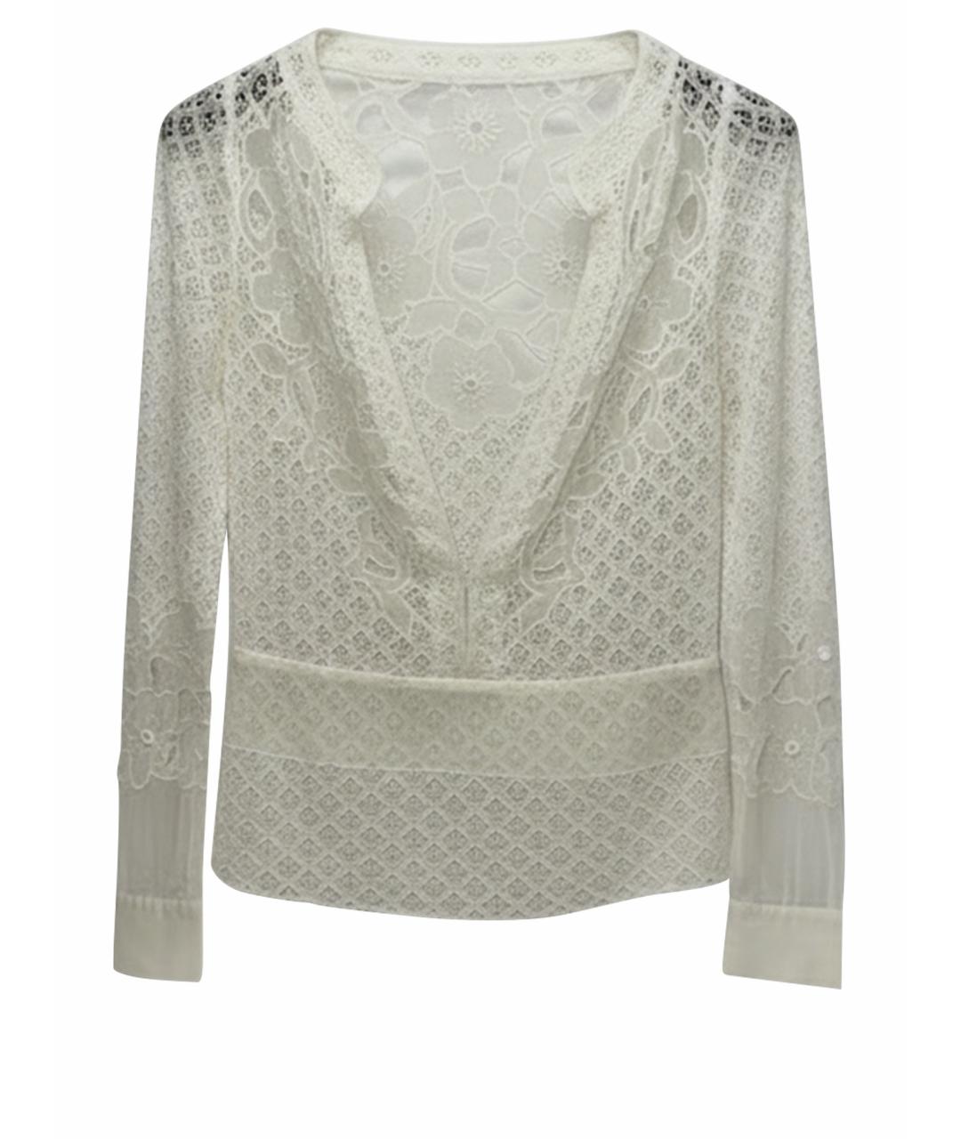 LA PERLA Белая льняная рубашка, фото 1