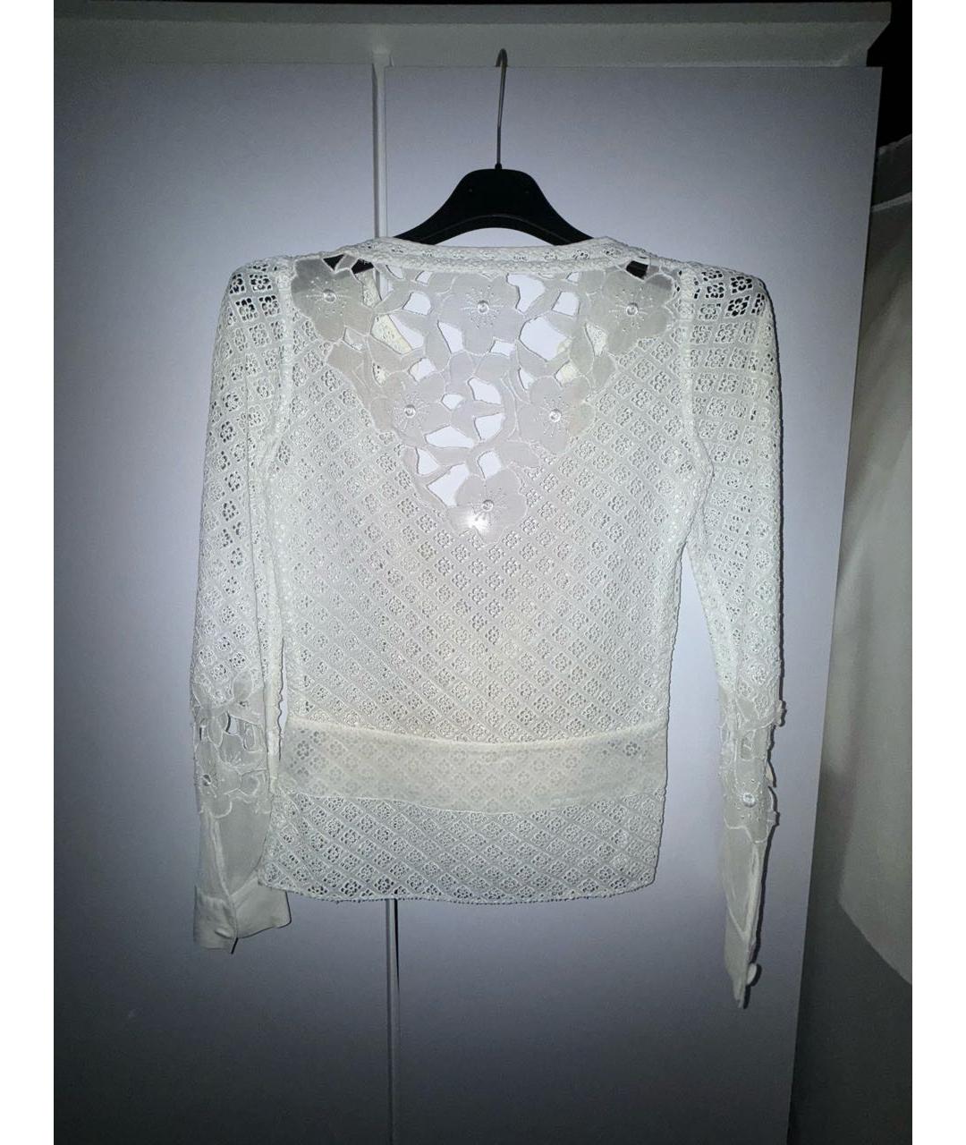 LA PERLA Белая льняная рубашка, фото 2