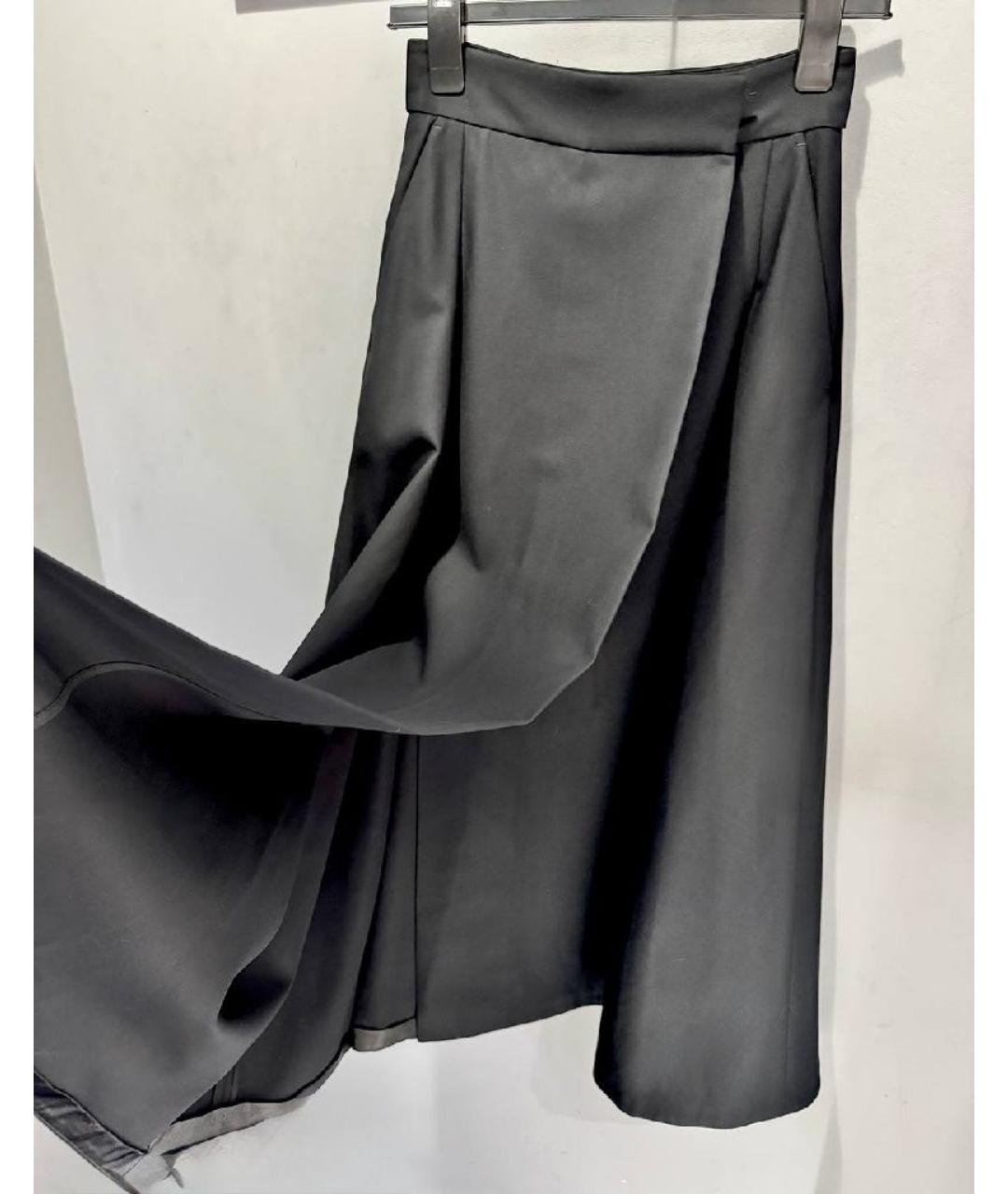 123 Черная хлопковая юбка миди, фото 3