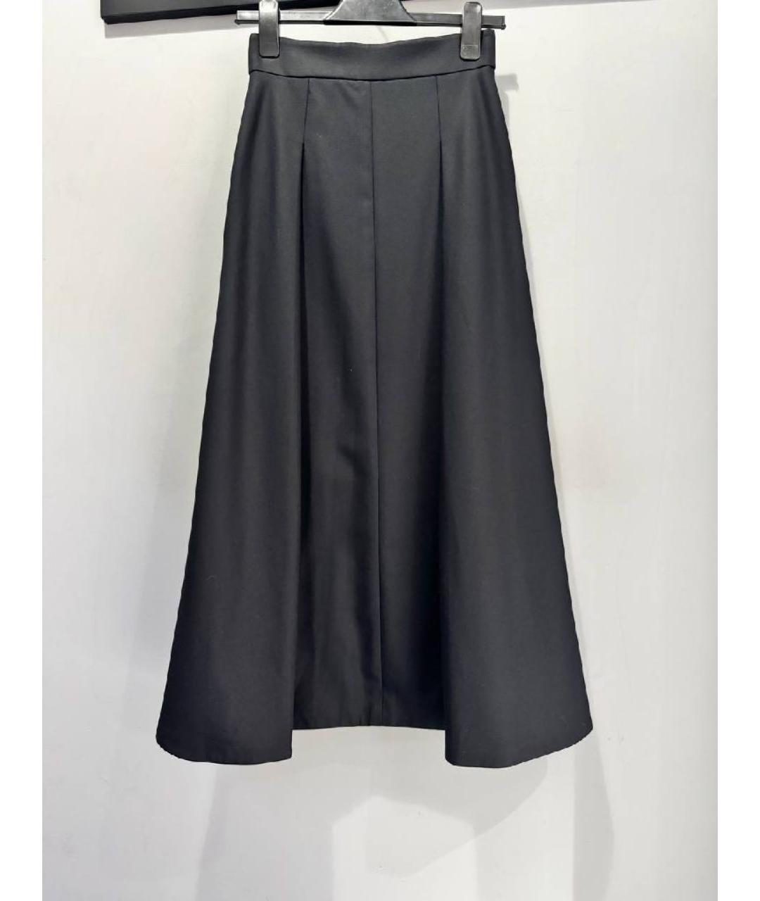 123 Черная хлопковая юбка миди, фото 6
