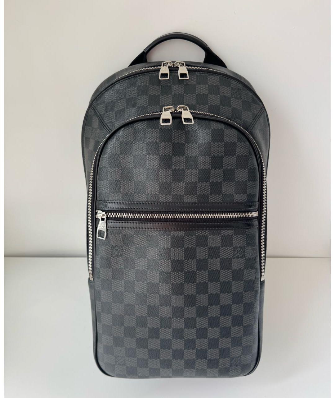 LOUIS VUITTON Черный рюкзак, фото 2