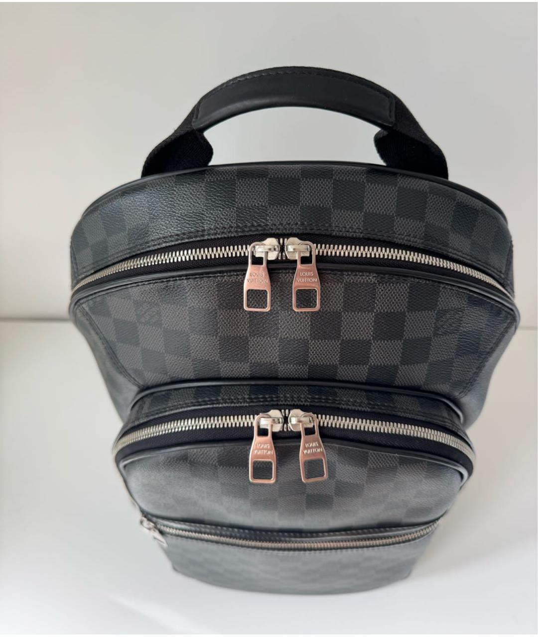 LOUIS VUITTON Черный рюкзак, фото 3