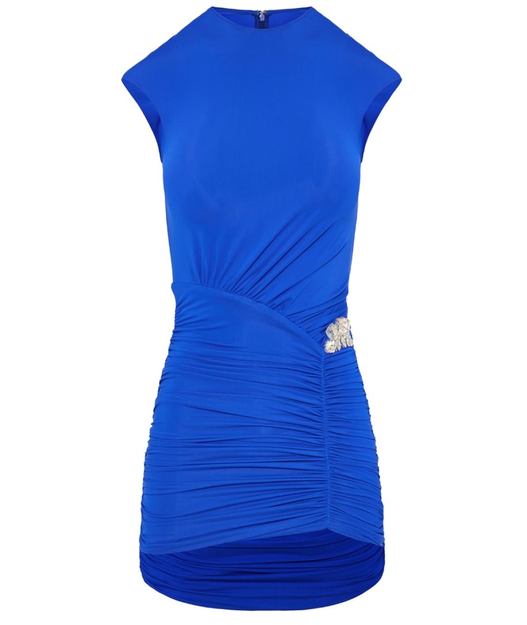 DAVID KOMA Синее коктейльное платье, фото 7