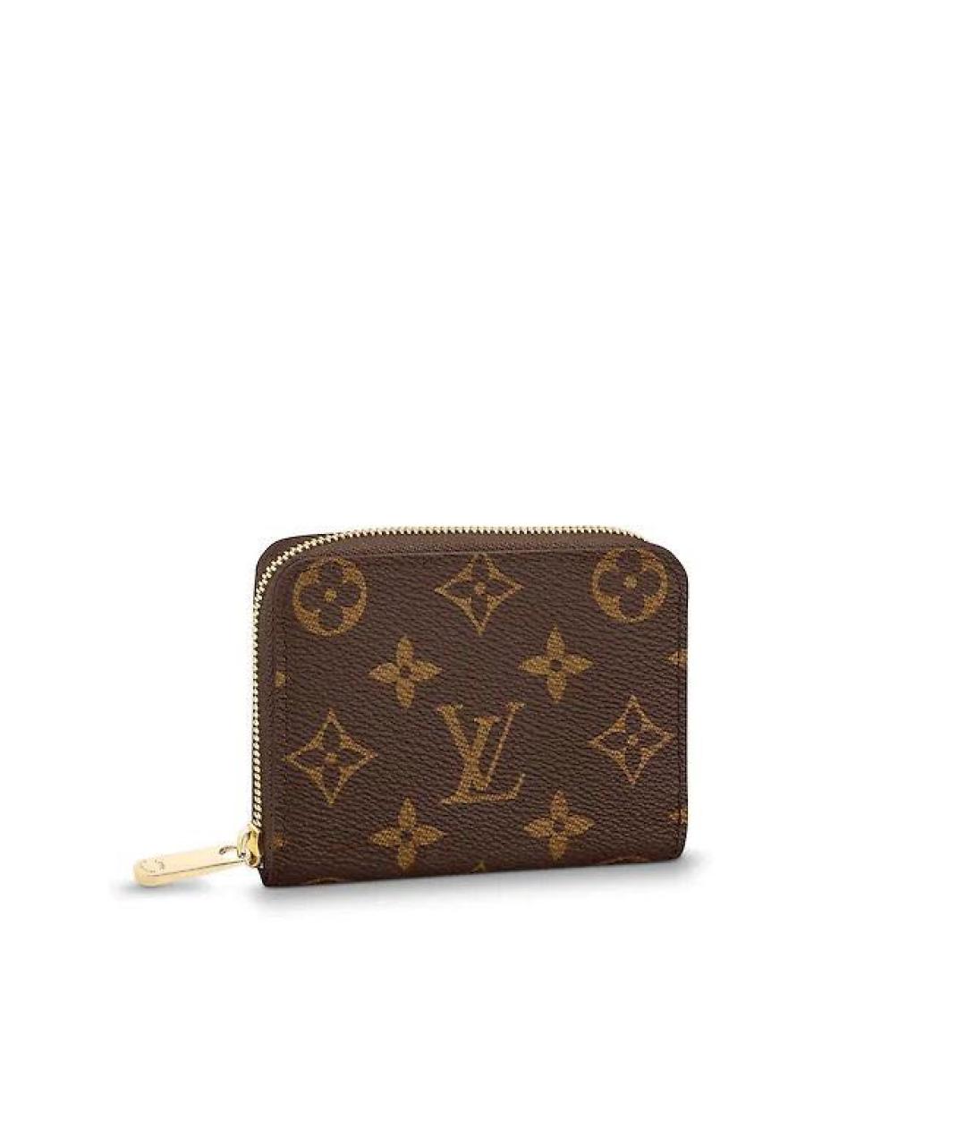 LOUIS VUITTON Коричневый кошелек, фото 1