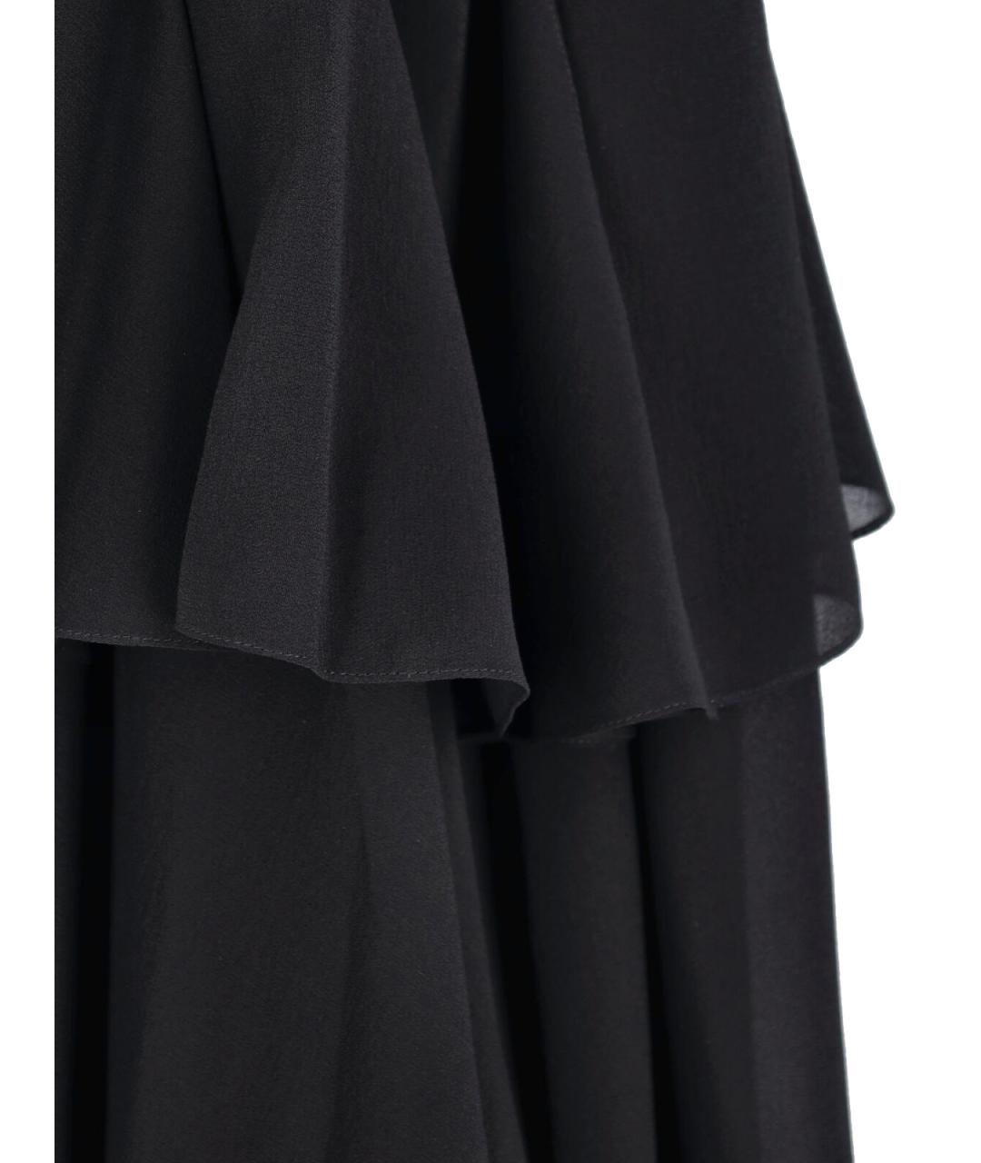 CHLOE Черное шелковое платье, фото 5