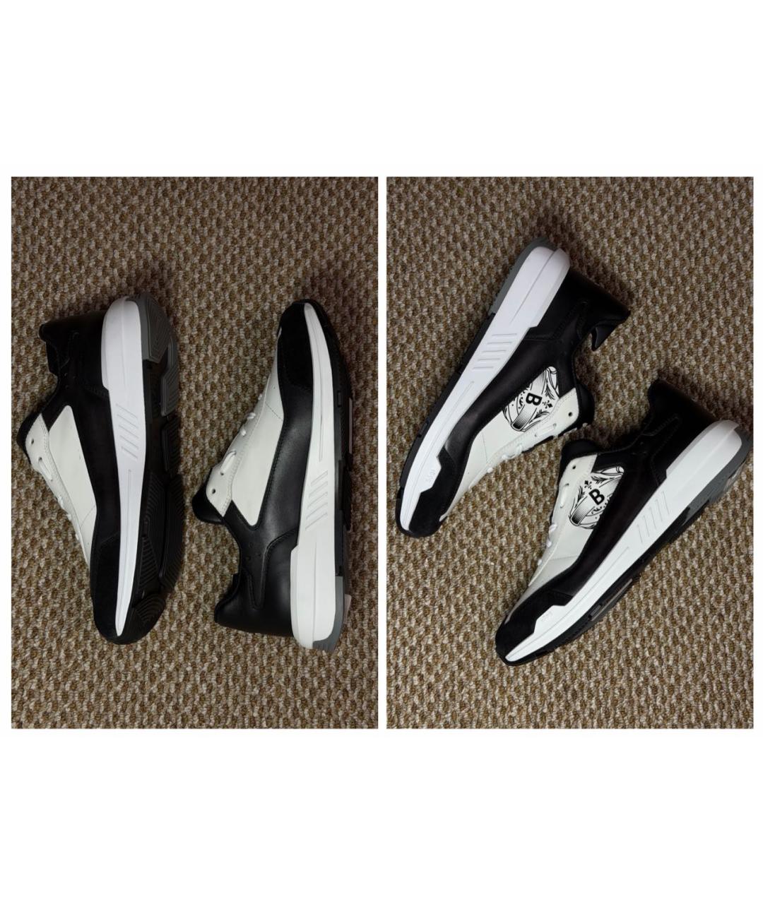 BERLUTI Мульти кожаные низкие кроссовки / кеды, фото 8