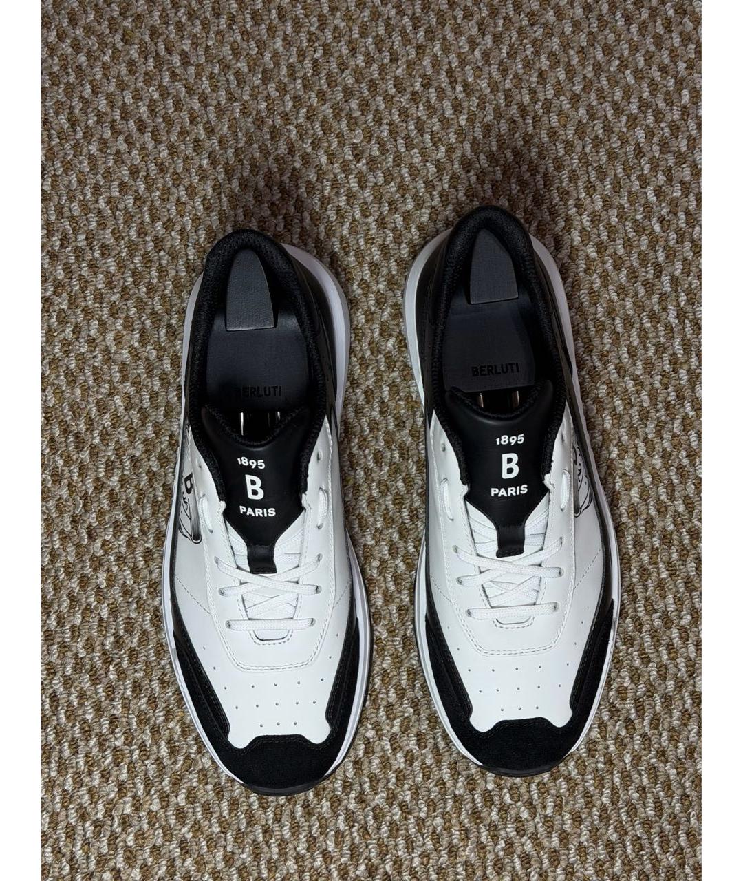 BERLUTI Мульти кожаные низкие кроссовки / кеды, фото 3