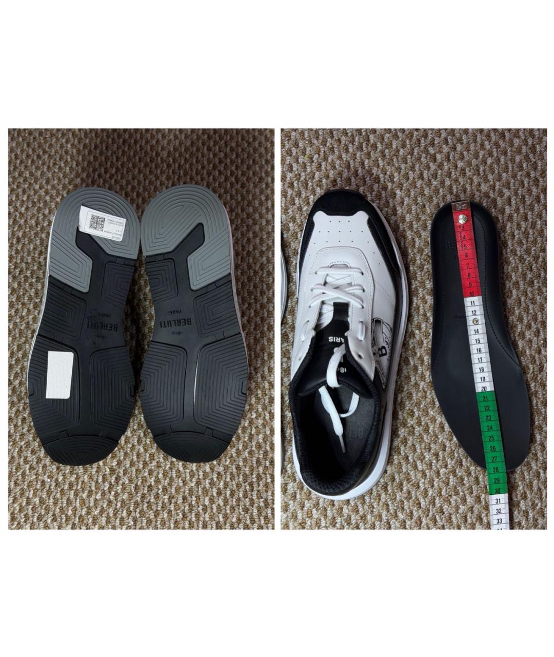 BERLUTI Мульти кожаные низкие кроссовки / кеды, фото 7