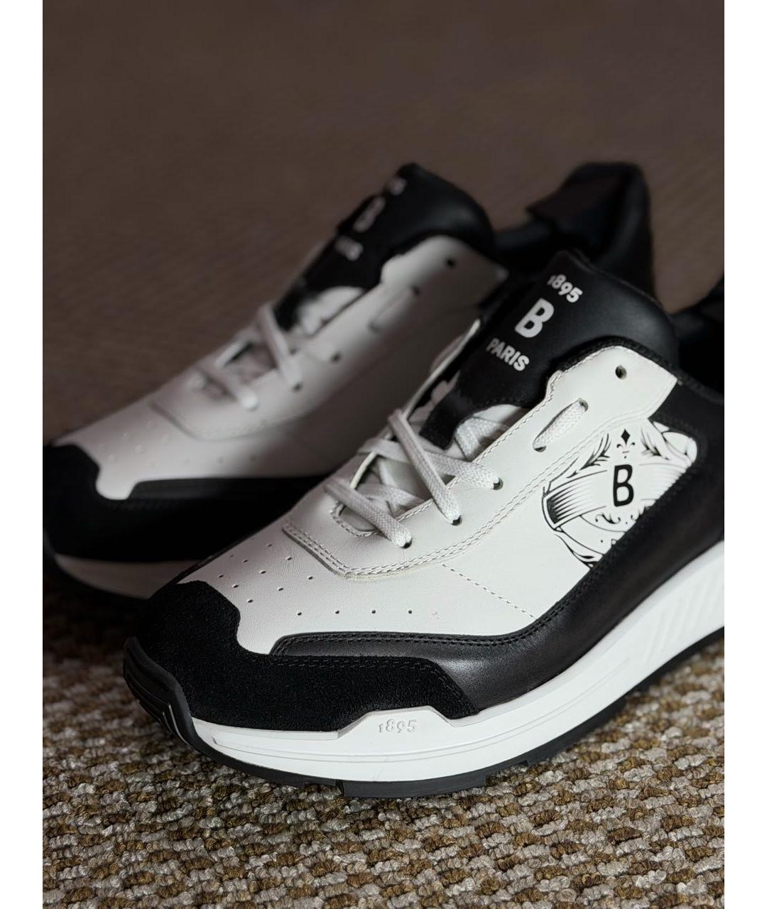 BERLUTI Мульти кожаные низкие кроссовки / кеды, фото 4