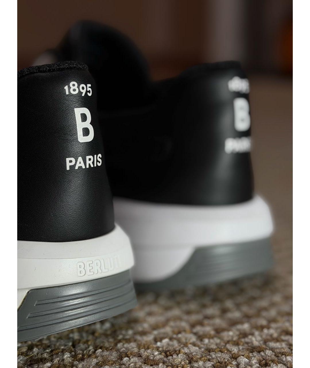 BERLUTI Мульти кожаные низкие кроссовки / кеды, фото 6