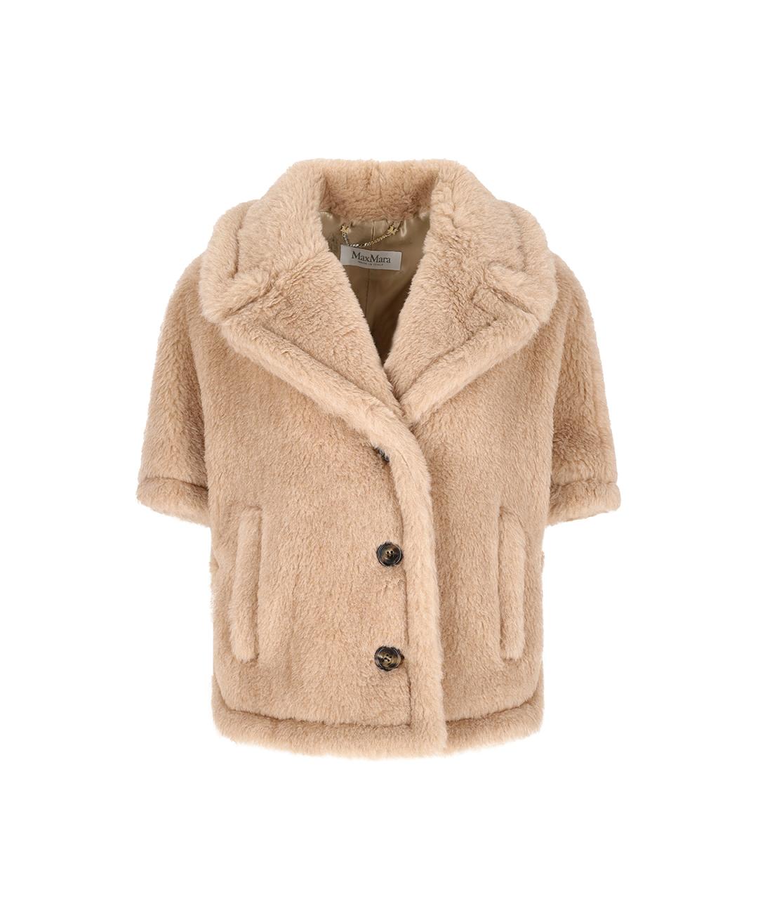 MAX MARA Бежевая шерстяная куртка, фото 1