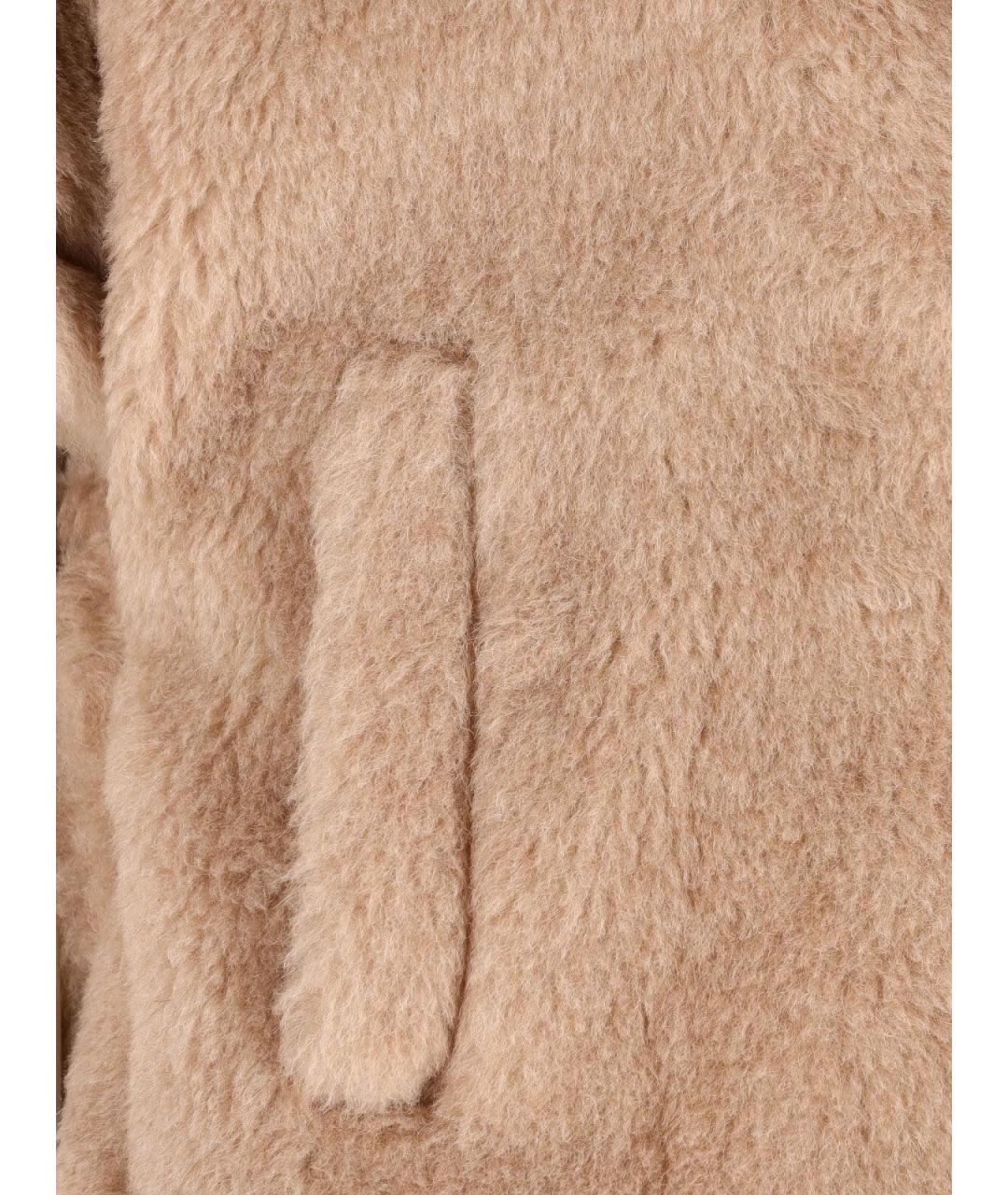 MAX MARA Бежевая шерстяная куртка, фото 4