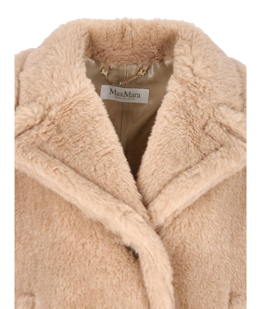 MAX MARA Бежевая шерстяная куртка, фото 3