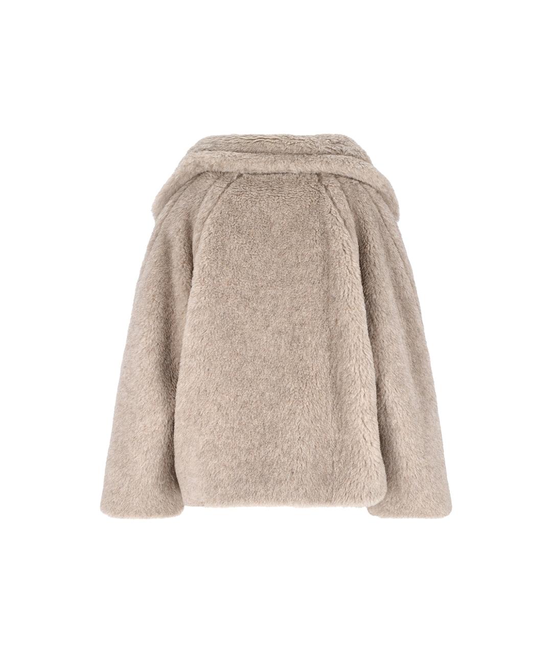 MAX MARA Бежевое шерстяное пальто, фото 2