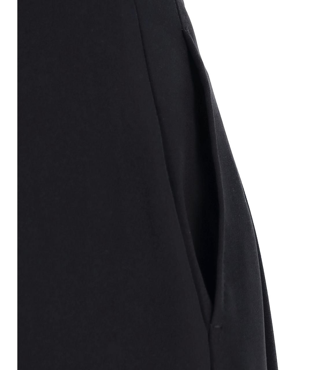 MAX MARA Черные ацетатные брюки узкие, фото 5