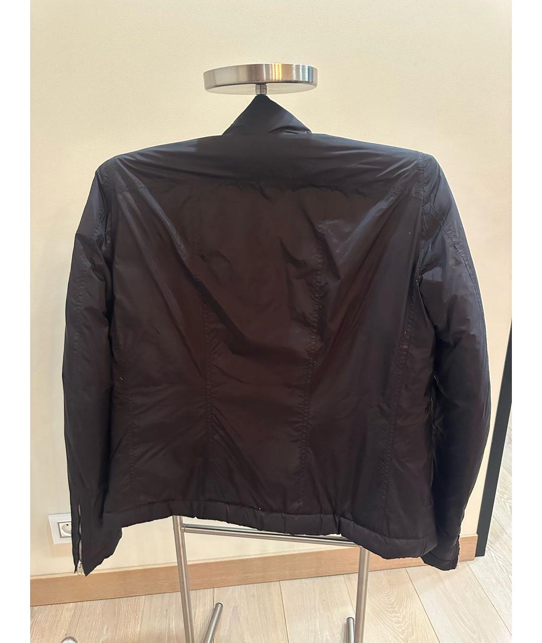 RICK OWENS Черная синтетическая куртка, фото 2