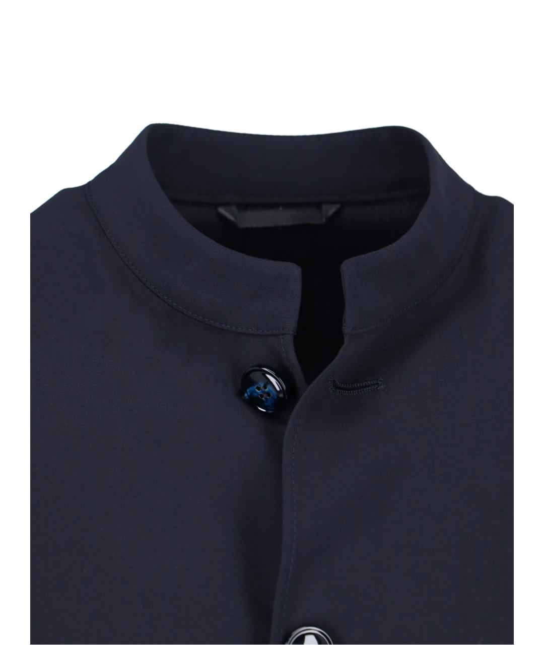 GIORGIO ARMANI Темно-синий пиджак, фото 3