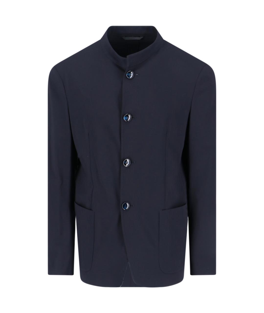 GIORGIO ARMANI Темно-синий пиджак, фото 1