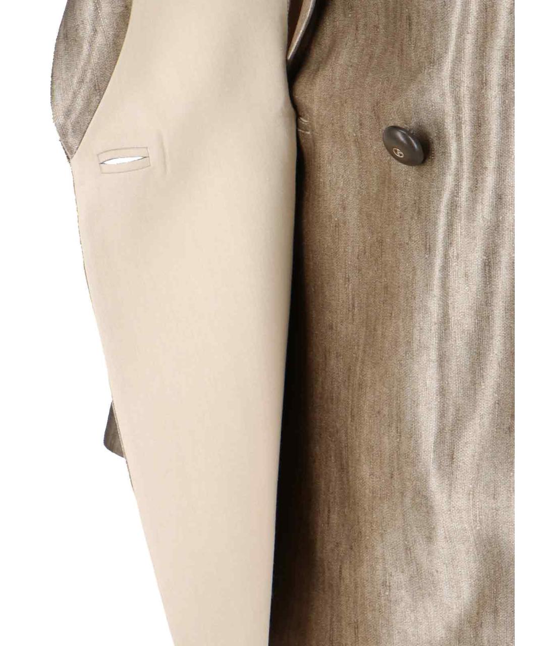 GIORGIO ARMANI Серый жакет/пиджак, фото 3