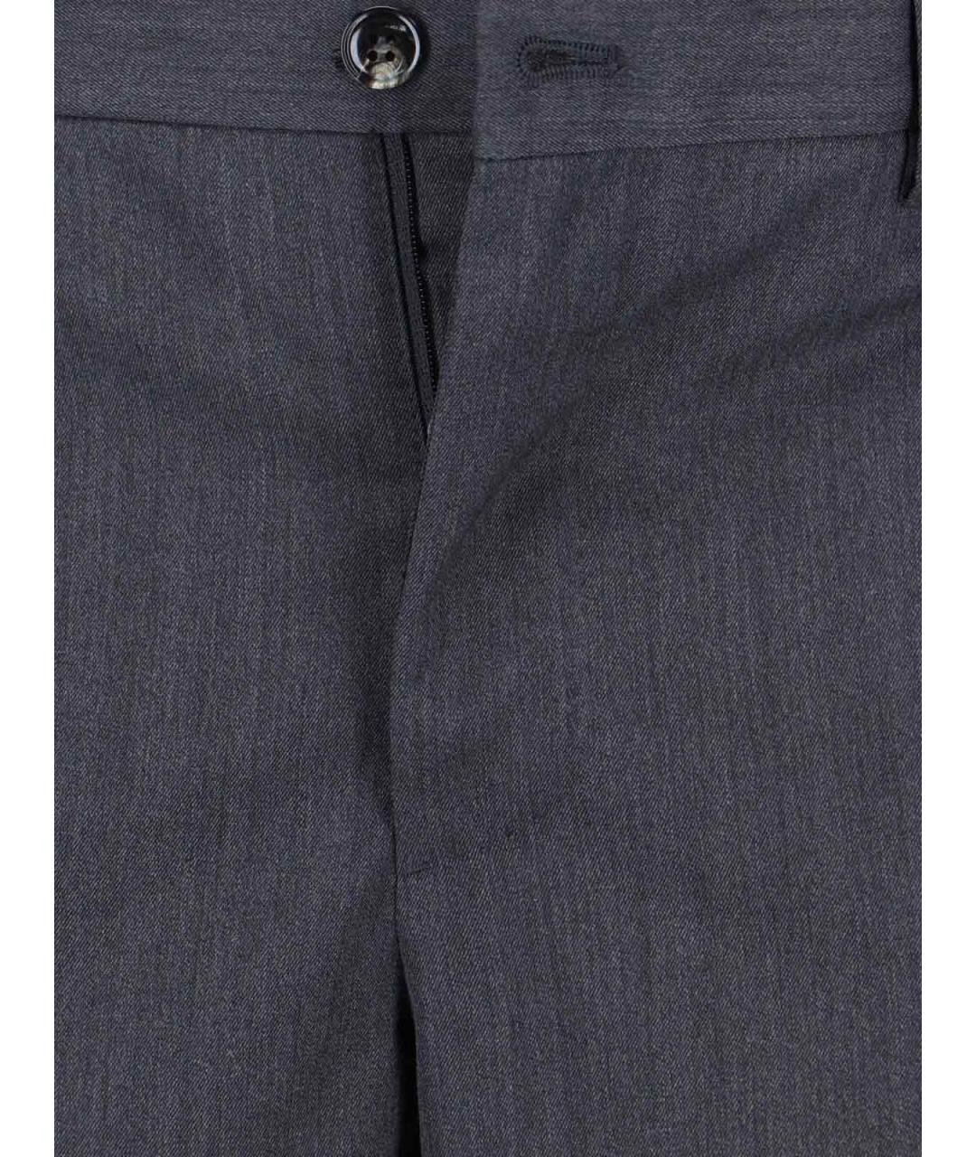 GIORGIO ARMANI Серый классический костюм, фото 4