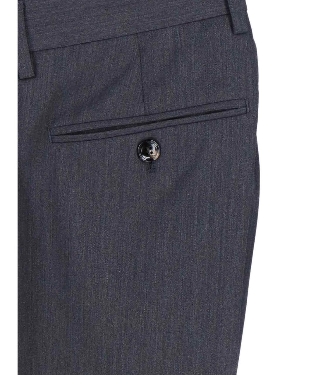 GIORGIO ARMANI Серый классический костюм, фото 5