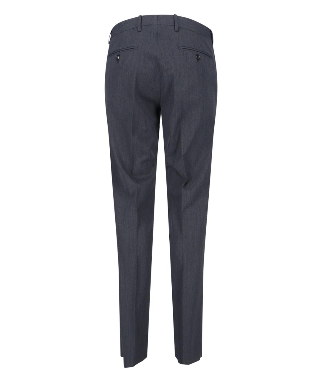 GIORGIO ARMANI Серый классический костюм, фото 7