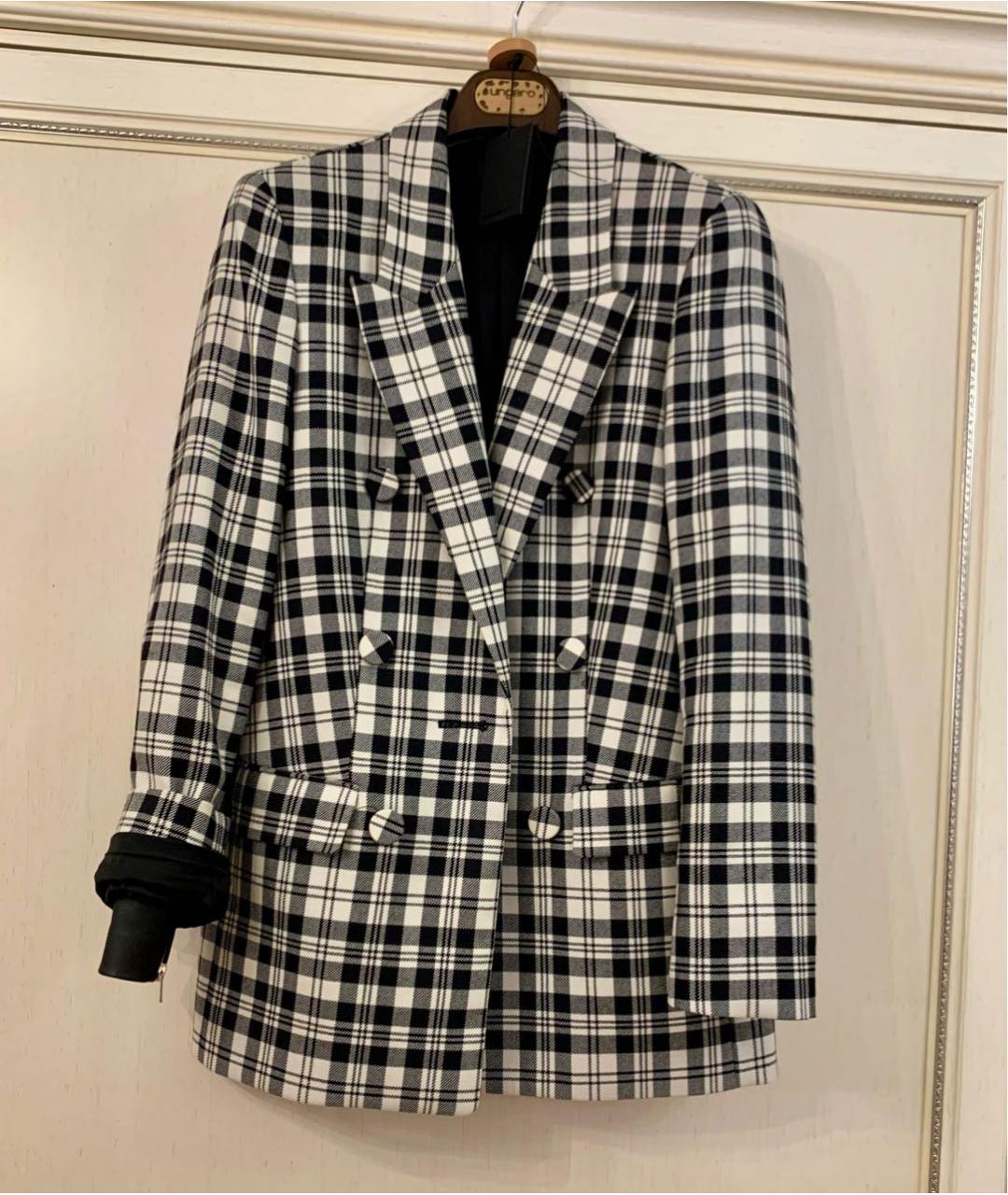 ALEXANDER WANG Мульти шерстяной жакет/пиджак, фото 9