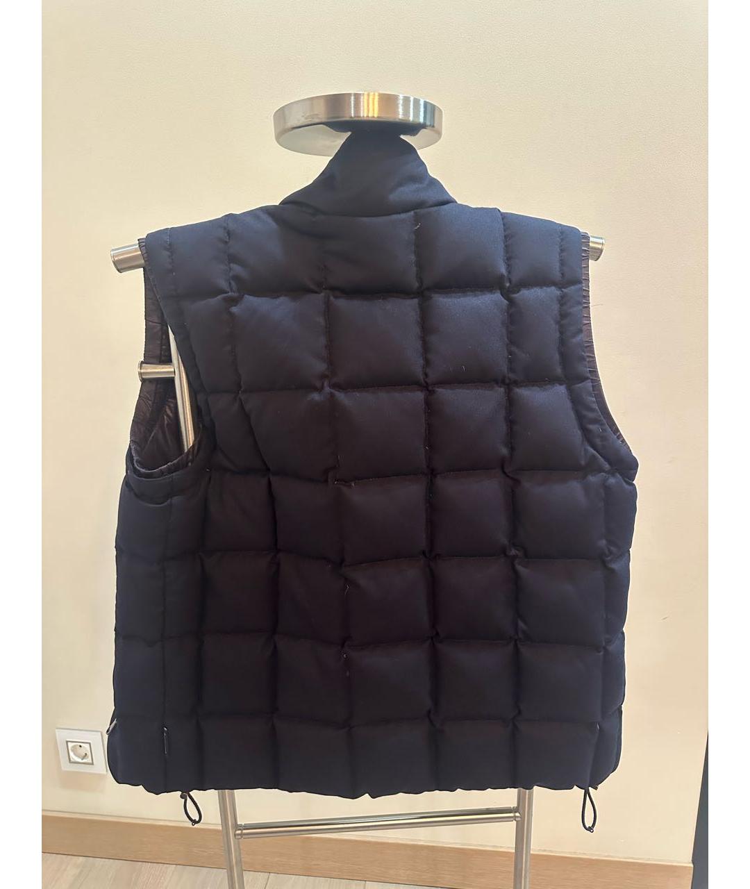 MONCLER Темно-синий жилет, фото 2