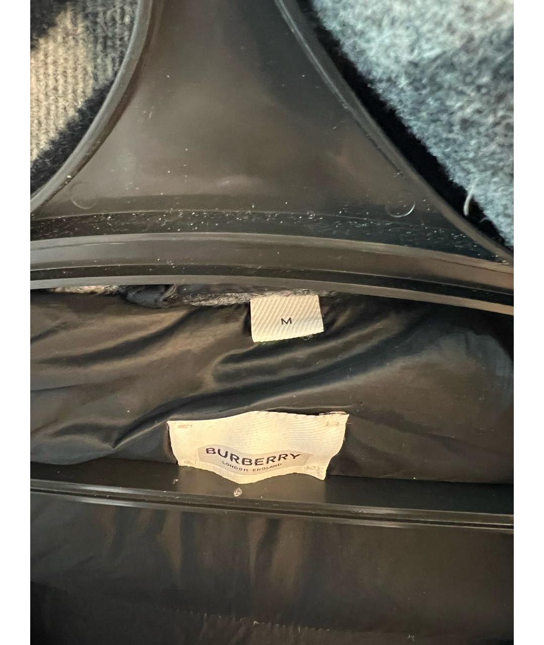 BURBERRY Черный пуховик, фото 3