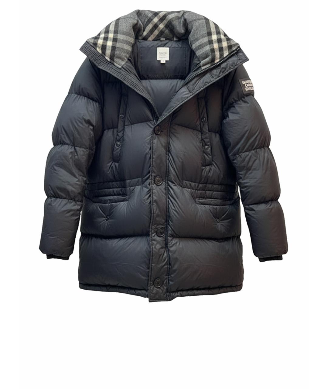 BURBERRY Черный пуховик, фото 1