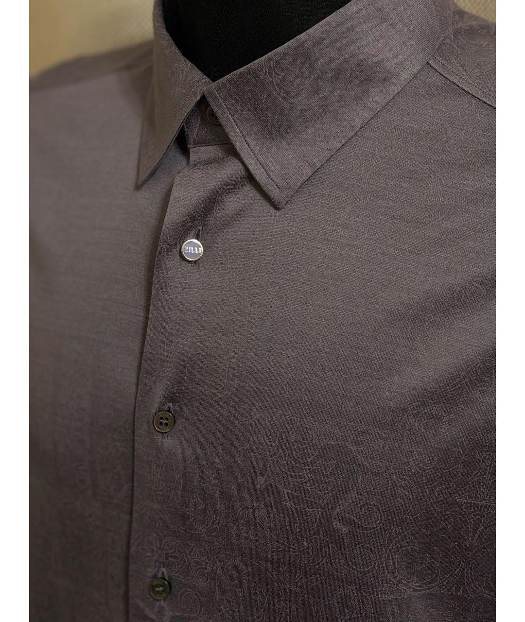 ZILLI Мульти хлопковая кэжуал рубашка, фото 6