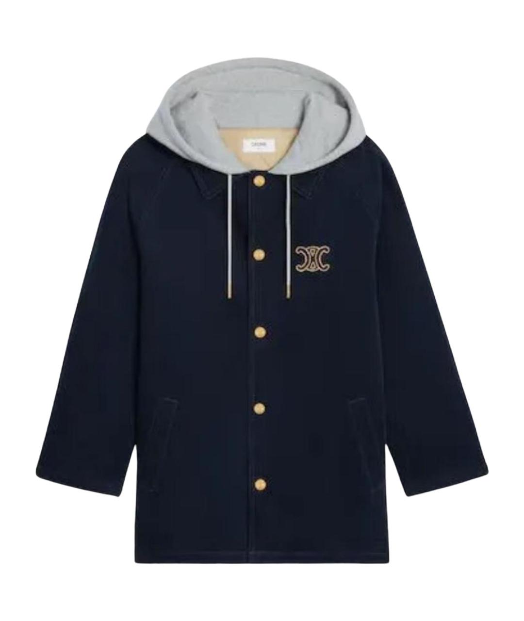 CELINE Темно-синяя куртка, фото 1