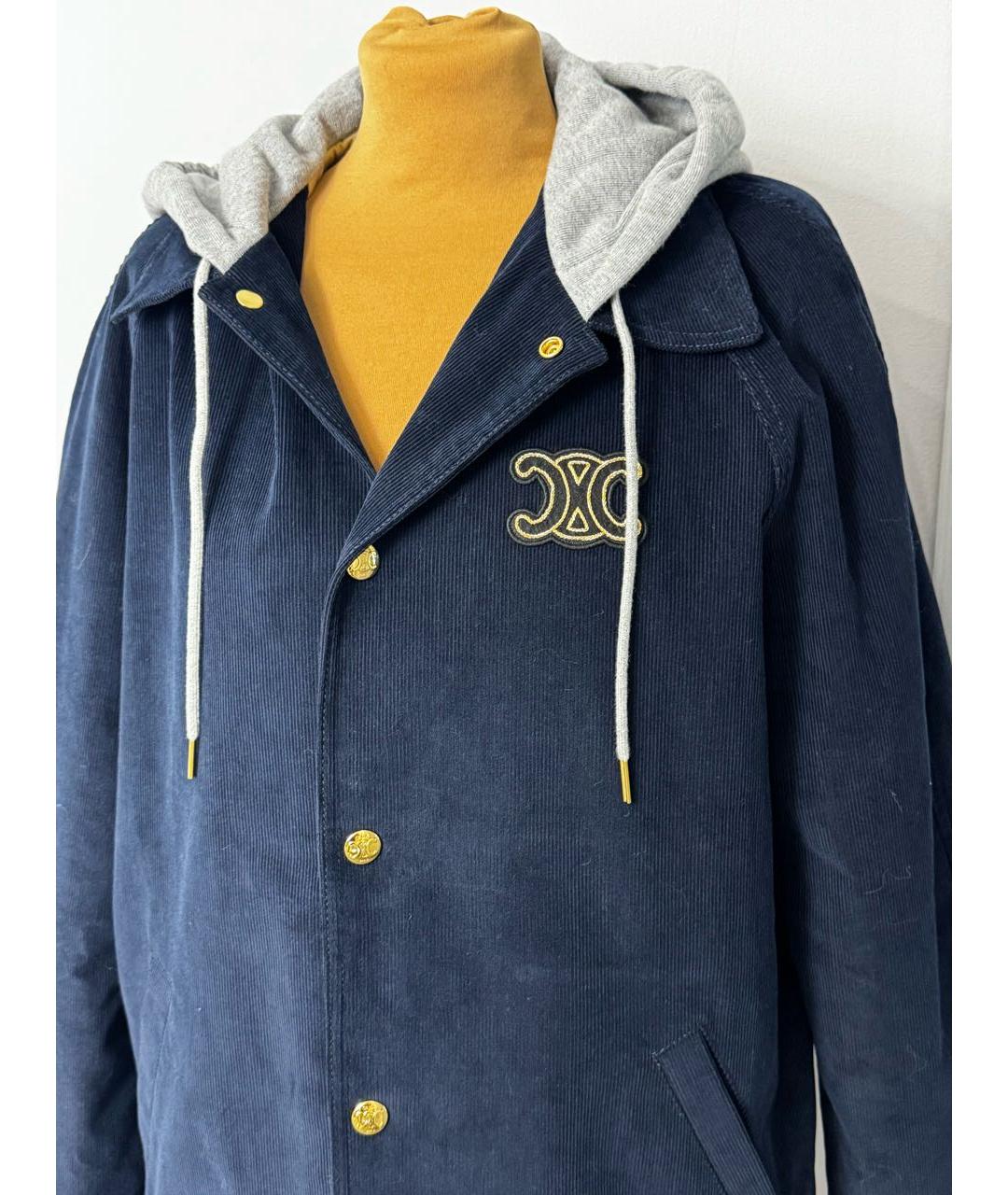 CELINE Темно-синяя куртка, фото 3