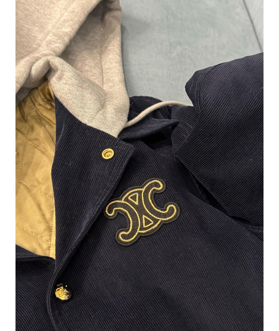 CELINE Темно-синяя куртка, фото 5