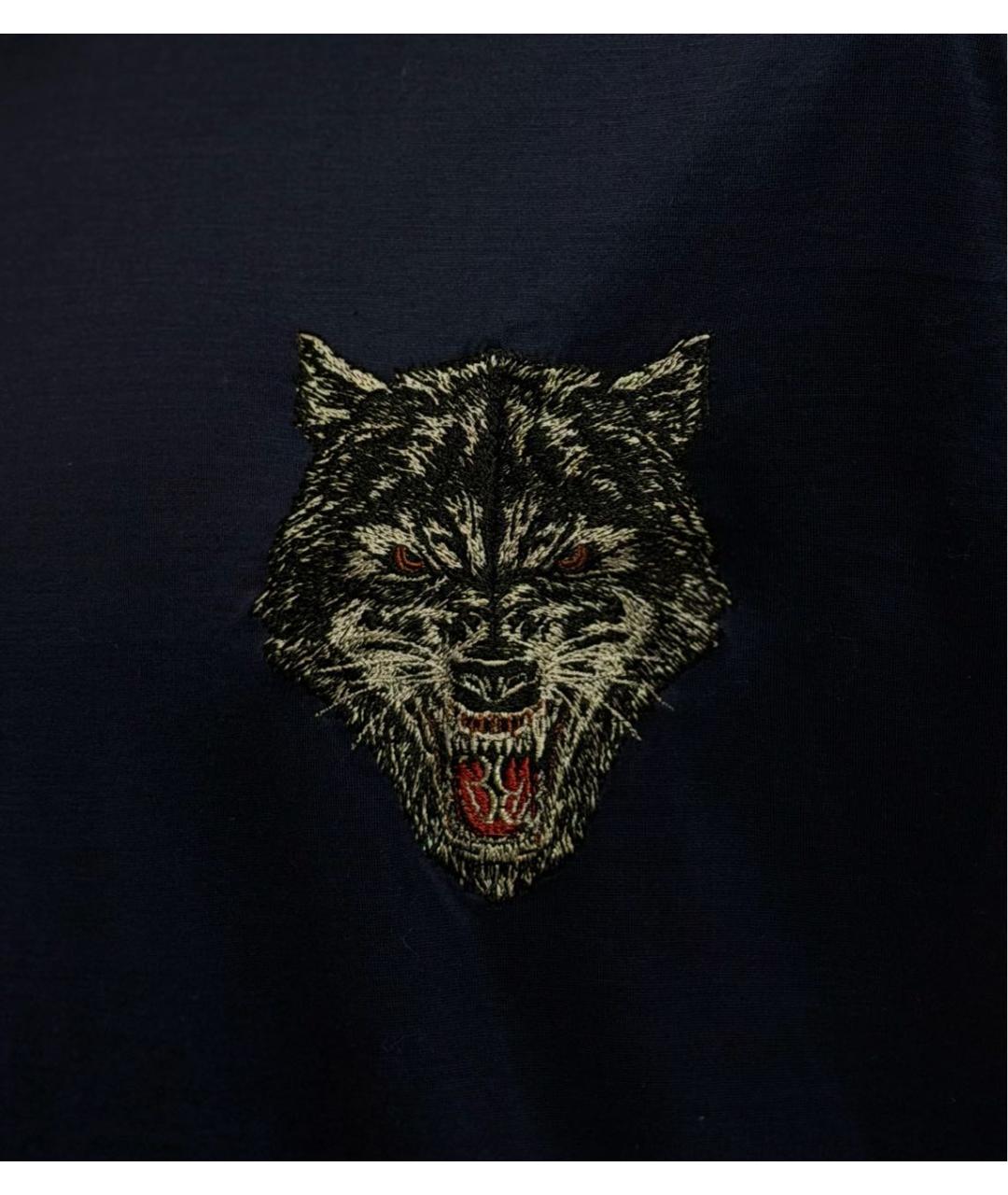 BILLIONAIRE Синяя хлопковая футболка, фото 4