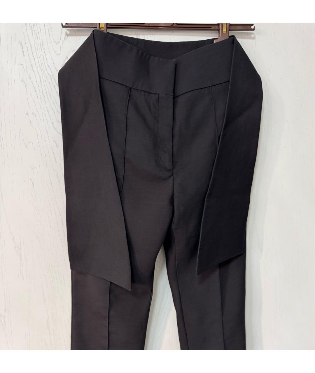 VALENTINO Черные прямые брюки, фото 6